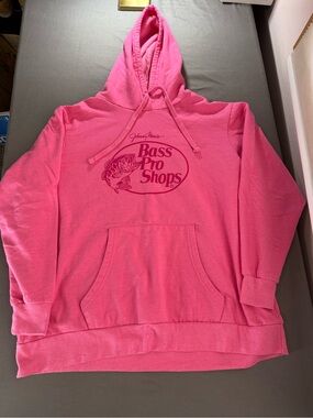 Bass Pro Shops Pink Logo Hooded Sweatshirt